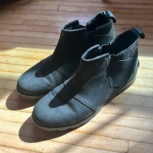 Sorel Emilie Waterproof Ankle Booties